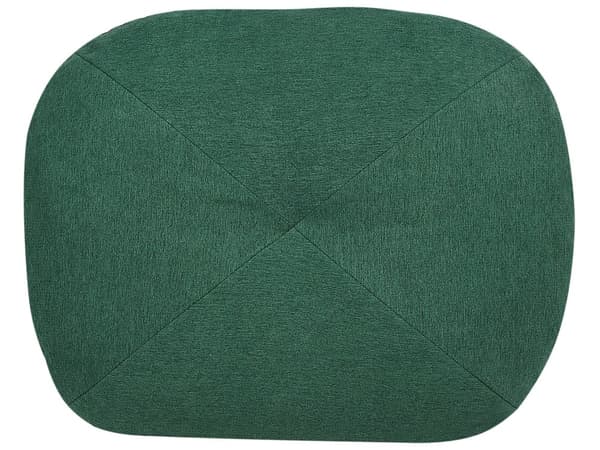Bäddsoffa Grön Tygklädsel Enkelsoffa Utfällbar Divan Dagbädd med Dyna Modern Design Sovrum Vardagsrum