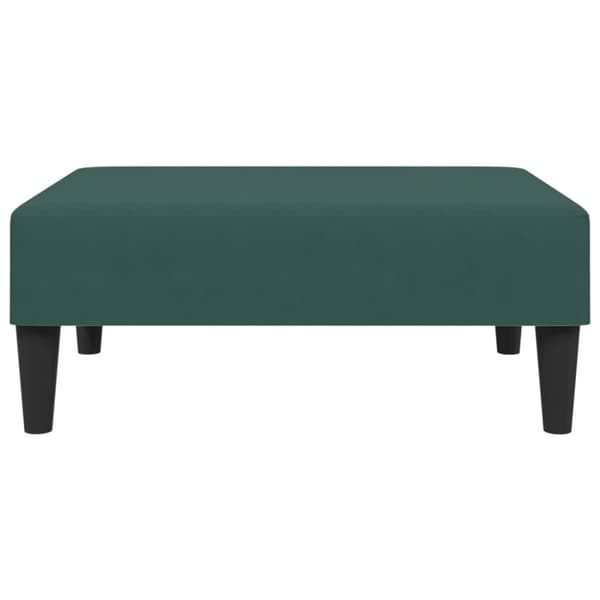 vidaXL sofasæt 2 dele med puder velour mørkegrøn