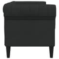Miniatyrbillede 6 af 11: vidaXL 2-personers Chesterfield-sofa stof sort