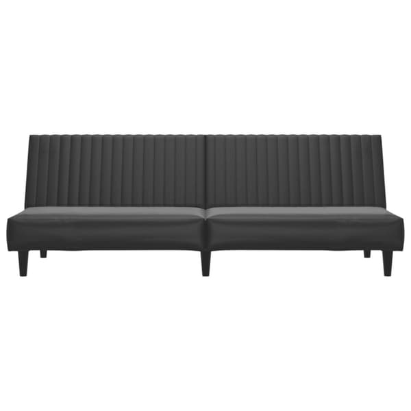 vidaXL 2-personers sovesofa kunstlæder brun