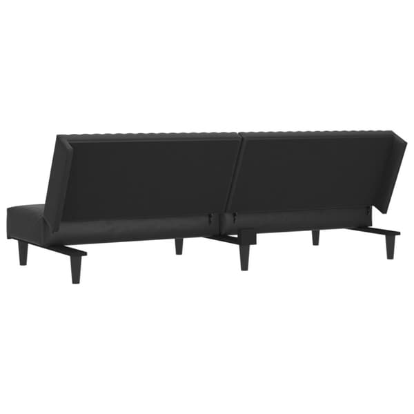 vidaXL 2-personers sovesofa kunstlæder brun