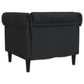 Miniatyrbillede 7 af 11: vidaXL Chesterfield-sofastol stof sort