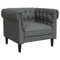 Miniatyrbillede 3 af 11: vidaXL Chesterfield-sofastol stof mørkegrå