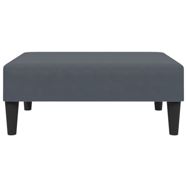 vidaXL sofasæt 2 dele med puder velour mørkegrå