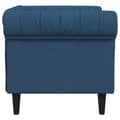 Miniatyrbillede 6 af 11: vidaXL Chesterfield-sofastol stof blå