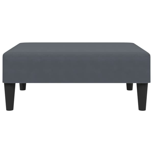 vidaXL sofasæt 2 dele med puder velour mørkegrå