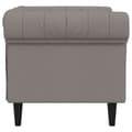 Miniatyrbillede 5 af 9: vidaXL Chesterfield-sofastol stof gråbrun