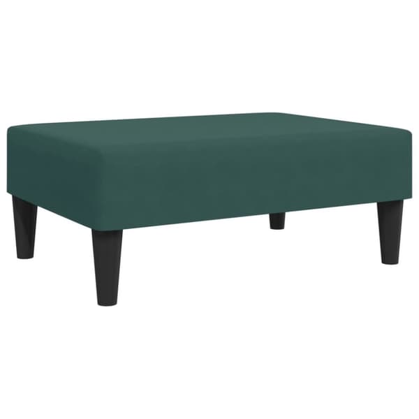 vidaXL sofasæt 2 dele velour mørkegrøn