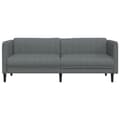 Miniatyrbillede 4 af 9: vidaXL 3-personers sofa stof mørkegrå