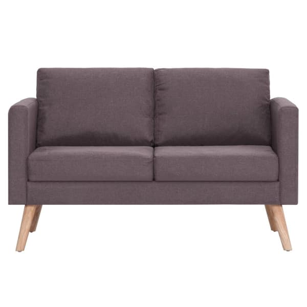 Soffgrupp 2 delar tyg taupe