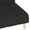 Miniatyrbillede 9 af 10: 2-personers sovesofa stof sort