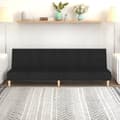 Miniatyrbillede 1 af 10: 2-personers sovesofa stof sort
