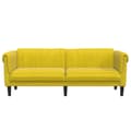 Pikkukuva 4 / 9: Soffa 3-sits gul sammet