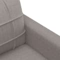 Miniatyrbild 6 av 8: 3-sitssoffa taupe 180 cm tyg