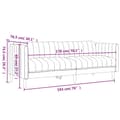 Pikkukuva 9 / 9: Soffa 3-sits mörkgrön tyg