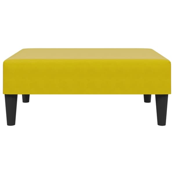 vidaXL sofasæt 2 dele med puder velour gul