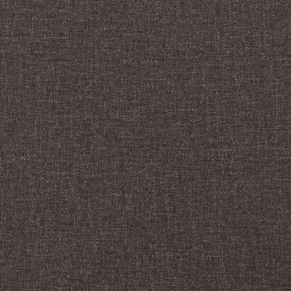 vidaXL 3-personers sofa stof mørkebrun