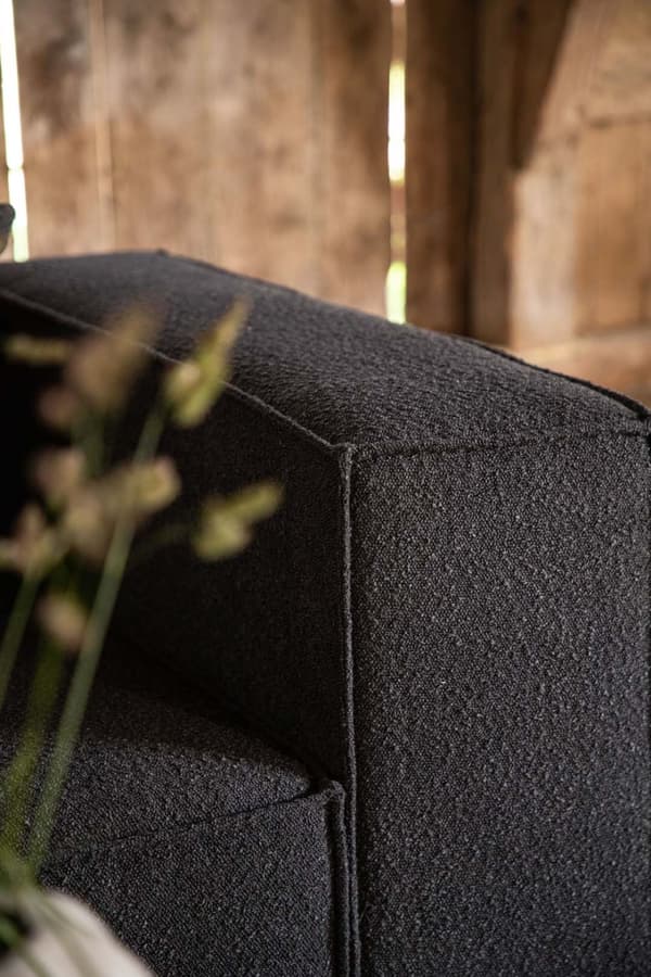 Gillholmen soffa 3 sits svart.