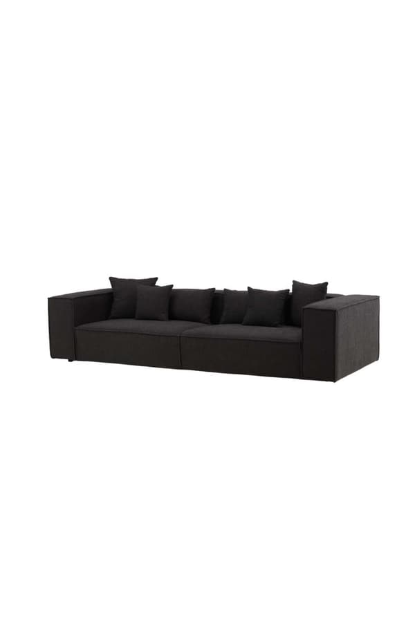 Gillholmen soffa 3 sits svart.