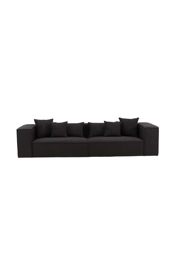 Gillholmen soffa 3 sits svart.
