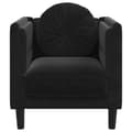 Miniatyrbillede 5 af 11: vidaXL sofastol med hynde velour sort
