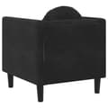 Miniatyrbillede 7 af 11: vidaXL sofastol med hynde velour sort