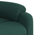 Miniatyrbild 11 av 11: vidaXL Elektrisk reclinerfåtölj mörkgrön sammet