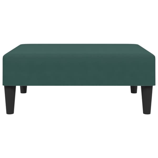 vidaXL sofasæt 2 dele velour mørkegrøn