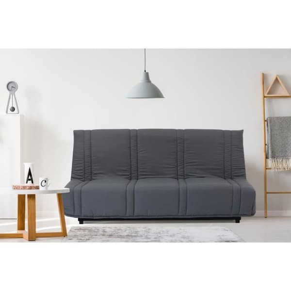 3-sits bäddsoffa - antracit - Modern stil - L 193 x D 92 cm - LENA