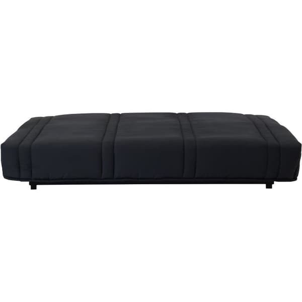 3-sits bäddsoffa - Svart tyg - Modern stil - L 193 x D 92 cm - LENA