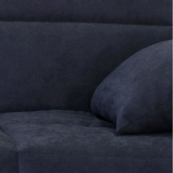 3-sits bäddsoffa - Blå - 14 cm madrass - L223 x D96 x H 103 cm - MEGAN