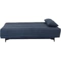 Miniatyrbild 4 av 6: 3-sits bäddsoffa - Blått tyg - L199 x D96 x 103 cm - KRISTEN - Modern stil