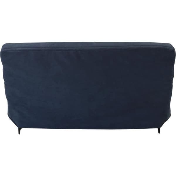 3-sits bäddsoffa - Blått tyg - L199 x D96 x 103 cm - KRISTEN - Modern stil