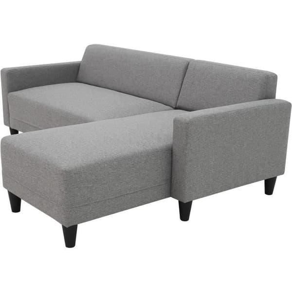 BOB 4-sits fast hörnsoffa - Mustyg - Vändbar - L 197 x D 117 x H 65 cm