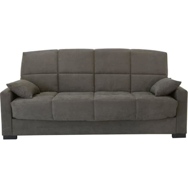 3-sits bäddsoffa - Taupe - 17 cm madrass - L223 x D96 x H 103 cm - MEGAN