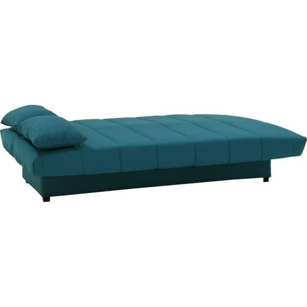 3-sits bäddsoffa - Ankblå - L 190 x D92 cm - MILA