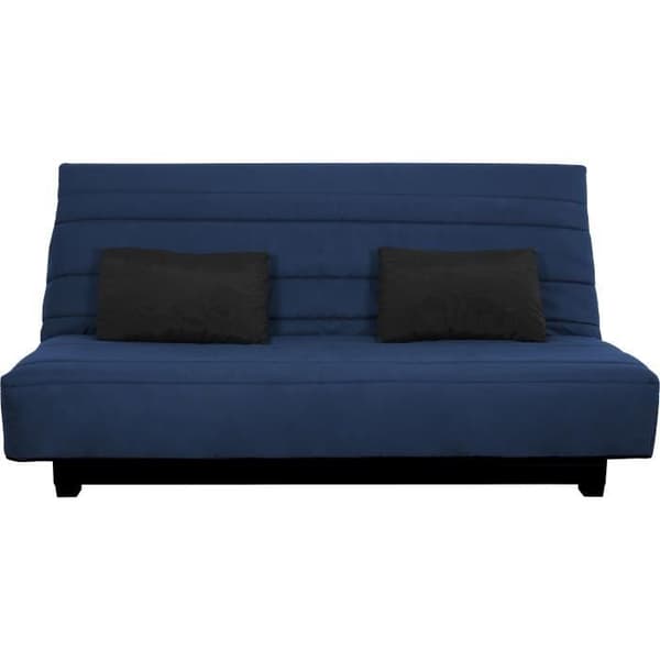 DUNLOPILLO 2-sits bäddsoffa - Marinblå - RÊVEUR