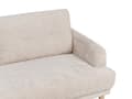 Miniatyrbilde 9 av 11: 3-seters Sofa Beige Boucle Treben Loveseat Sofa Retro Minimalistisk Stuemøbler