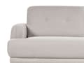 Miniatyrbild 7 av 11: Soffa 3-sits Taupe Polyestertyg Träben Loveseat Retro Minimalistiska Vardagsrumsmöbler