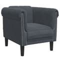 Miniatyrbillede 3 af 11: vidaXL sofasæt 3 dele velour mørkegrå