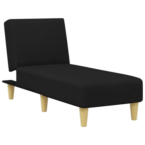 vidaXL sofasæt 2 dele stof sort