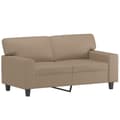 Miniatyrbillede 2 af 8: vidaXL 2-personers sofa 120 cm kunstlæder cappuccino