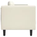Miniatyrbillede 6 af 11: vidaXL 2-personers sofa med hynder velour cremefarvet