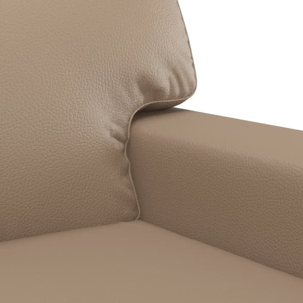 vidaXL lænestol 60 cm kunstlæder Cappuccino