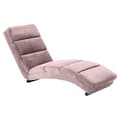 Miniatyrbilde 1 av 4: Slinky sjeselong velour rosa.