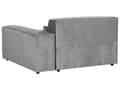 Miniatyrbillede 8 af 11: Hjørnesofa med Chaiselong Grå Polyester 2 Personers Sofa L Formet Dyb Sofahjørne Siddemøbel Blød Stofsofa Venstrevendt Modulsofa