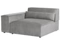 Miniatyrbillede 10 af 11: Hjørnesofa med Chaiselong Grå Polyester 2 Personers Sofa L Formet Dyb Sofahjørne Siddemøbel Blød Stofsofa Venstrevendt Modulsofa