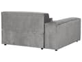 Miniatyrbillede 11 af 11: Hjørnesofa med Chaiselong Grå Polyester 2 Personers Sofa L Formet Dyb Sofahjørne Siddemøbel Blød Stofsofa Venstrevendt Modulsofa