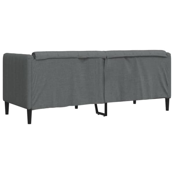 vidaXL 2-personers sofa stof mørkegrå