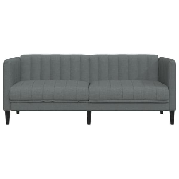 vidaXL 2-personers sofa stof mørkegrå